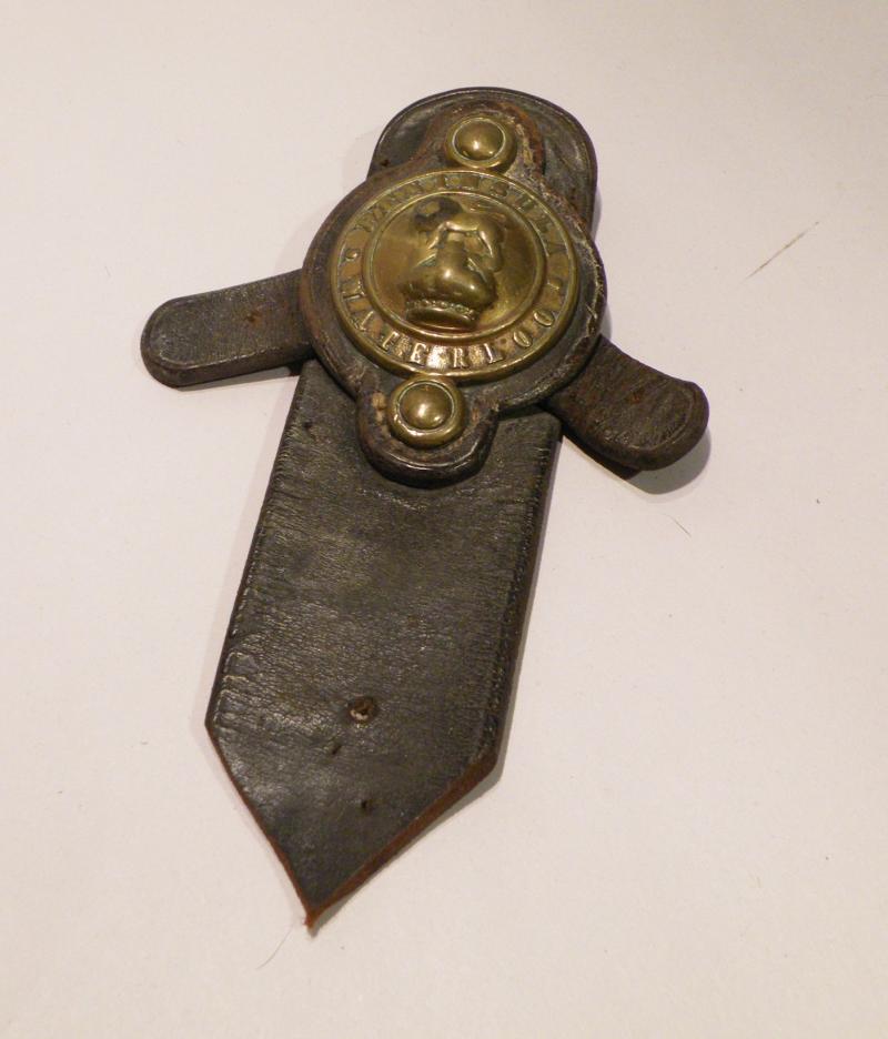 Antique1st Royal Dragoons Breast Plate Badge