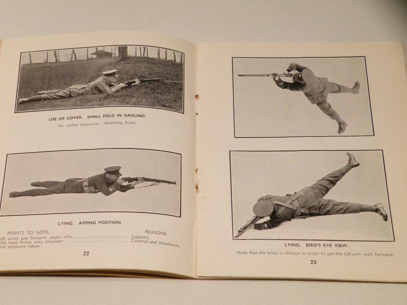 WW2 Era Dated 1940 Home Guard Pocket Manual – Weapon Training