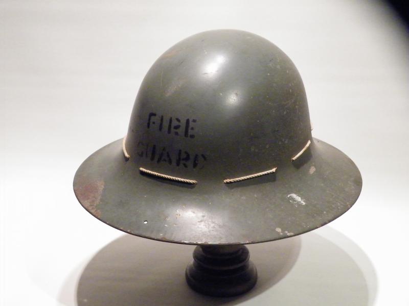 WW2 Zuckerman Fire Guard Helmet.