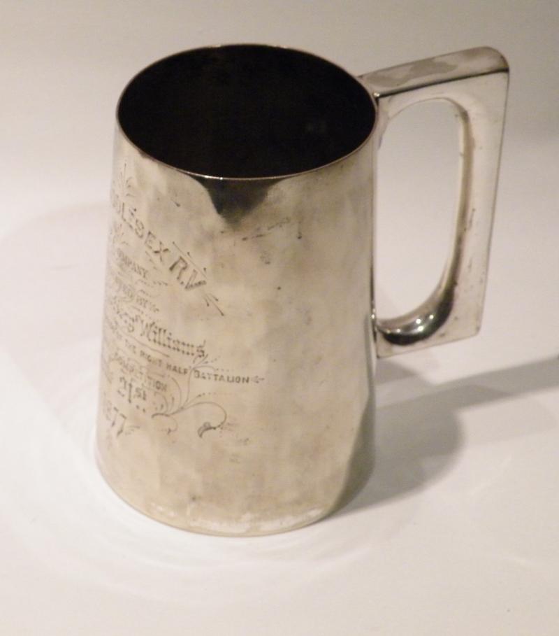 Victorian Bloomsbury Rifles Drill Trophy 1877.