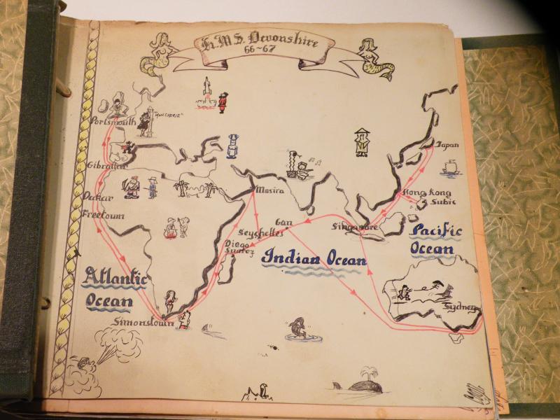 Unique Serving Naval Mans Folio of Comedy Sketches 1966-68