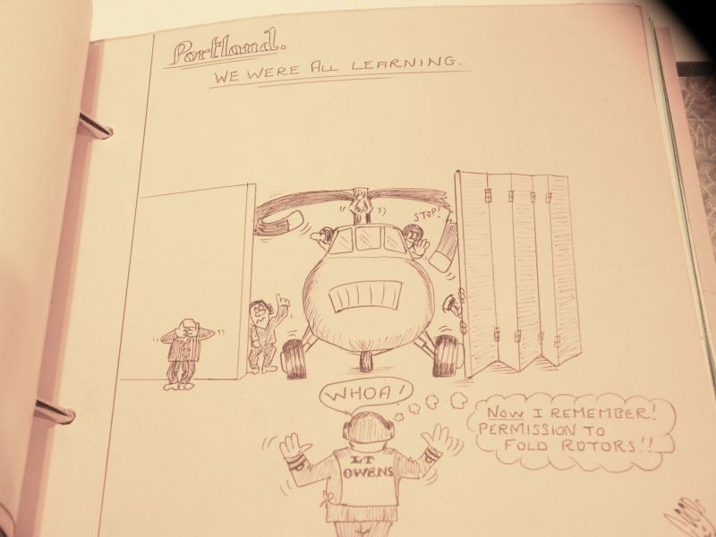 Unique Serving Naval Mans Folio of Comedy Sketches 1966-68