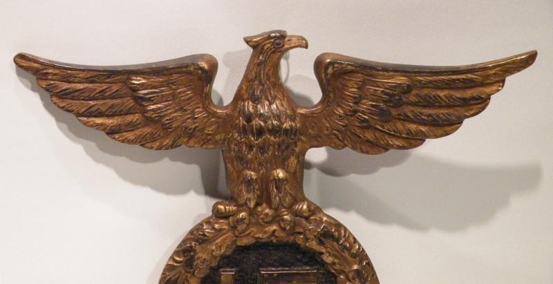 Rare Early Bronze NSDAP Desk Eagle.