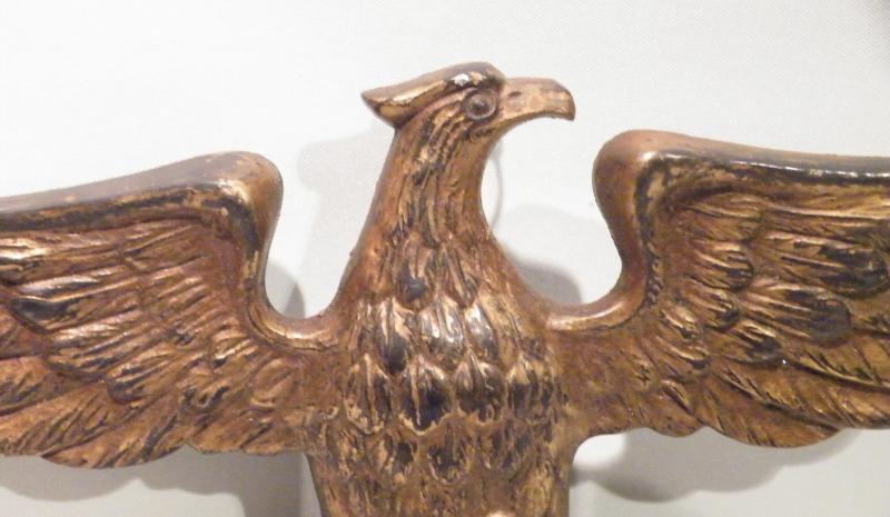 Rare Early Bronze NSDAP Desk Eagle.