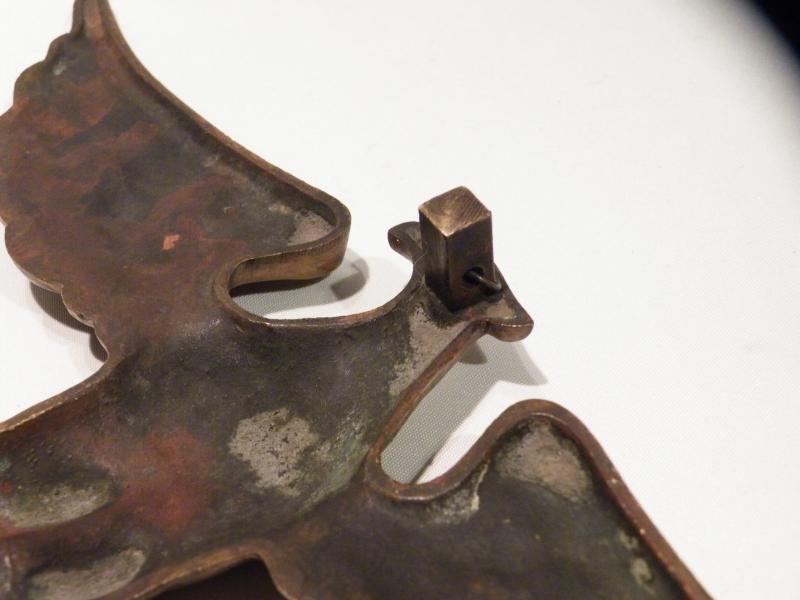 Rare Early Bronze NSDAP Desk Eagle.