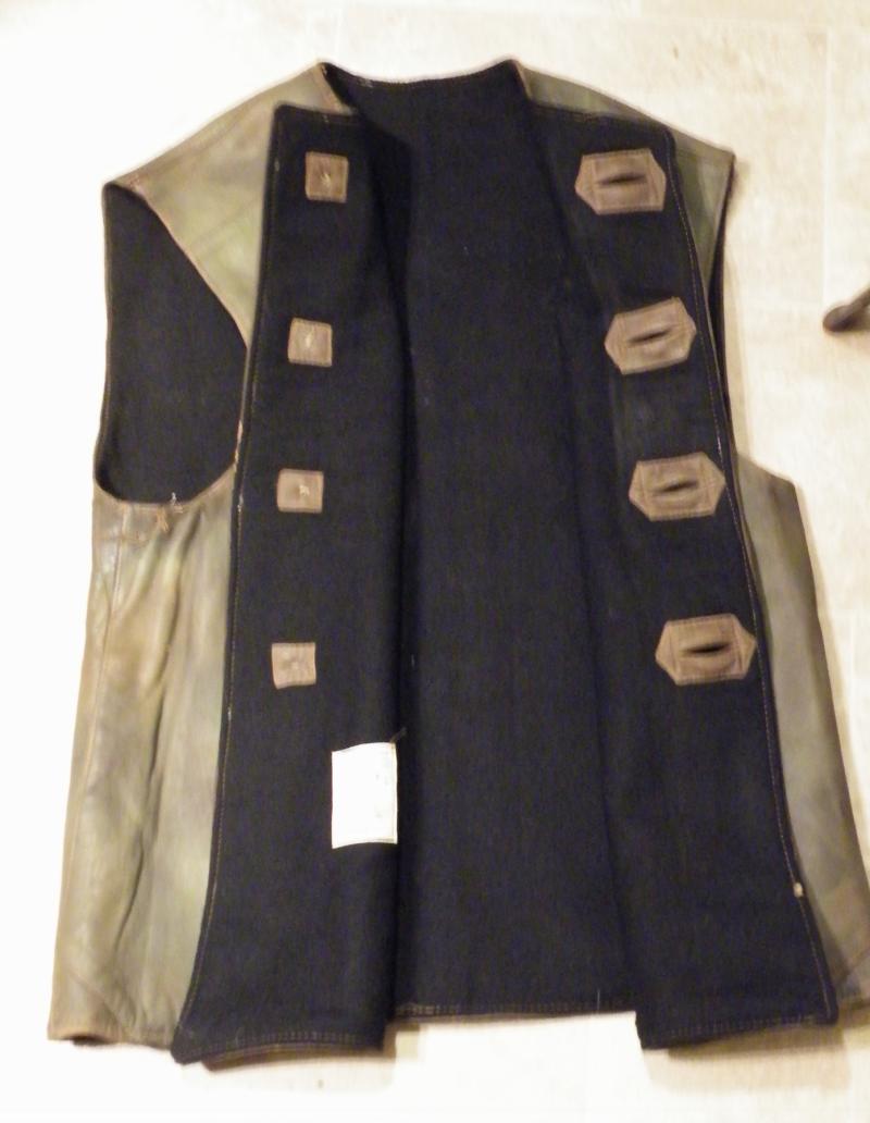 Scarce WW2 Lether Jerkin Camouflage Pattern.