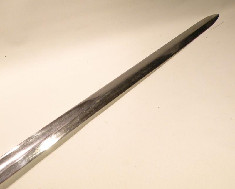 WW1 Artillery Officers Sword with Belt, Hangers