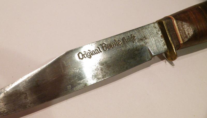 Vintage Original Bowie Knife by Solar.