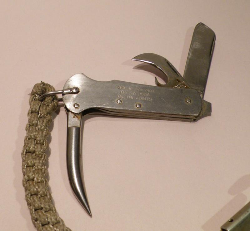 Vintage British Jack Knife with RN Lanyard.