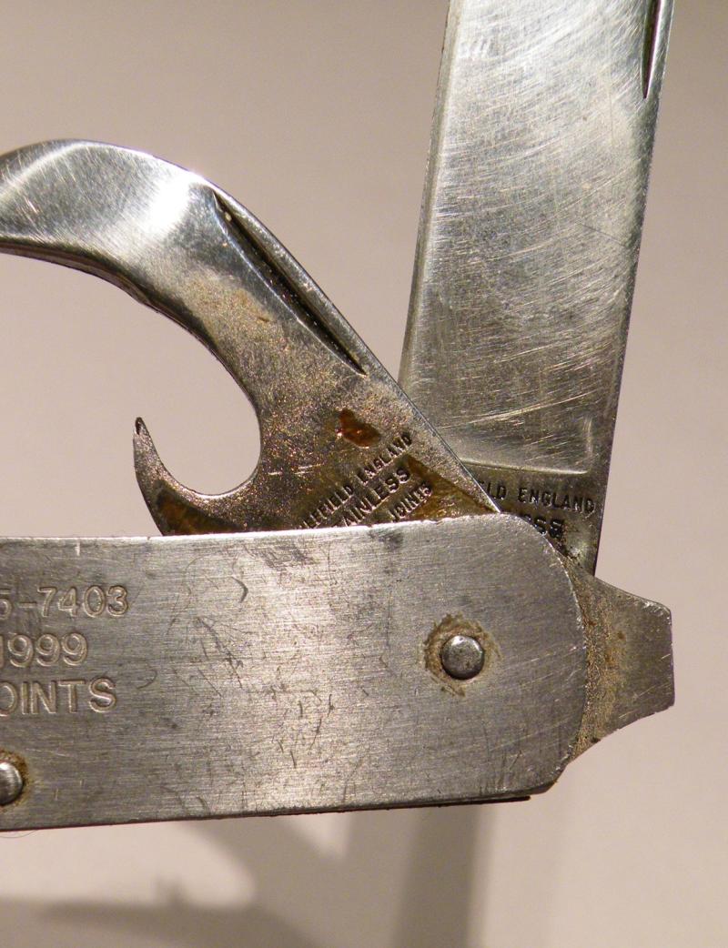 Vintage British Jack Knife with RN Lanyard.