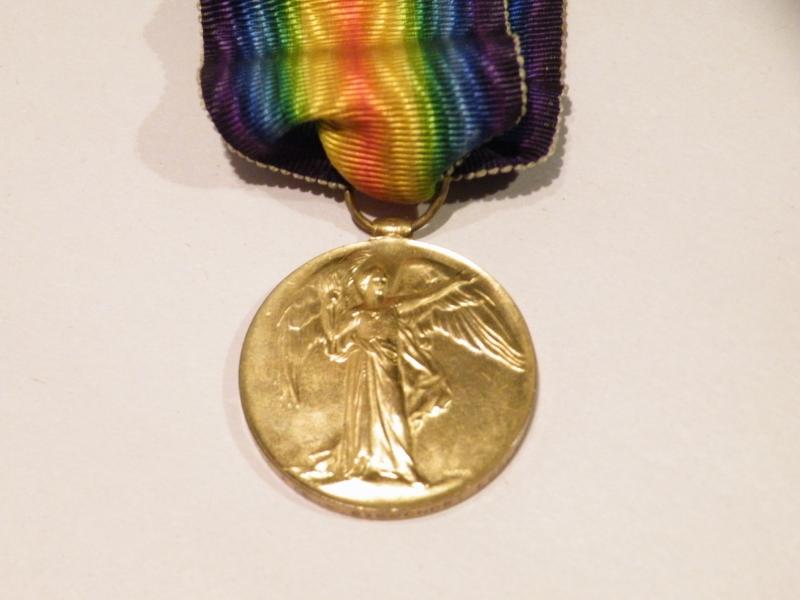 WW1 Victory Medal Simmonds Essex Reg - Killed Gallipoli.