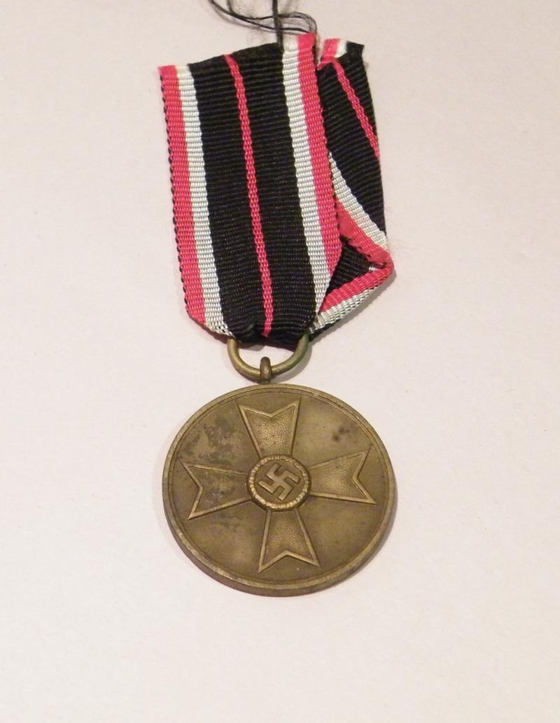 WW2 German War Merit Medal.