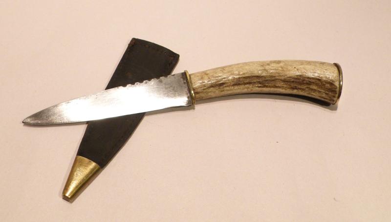 Vintage Scots Sgian Dubh.