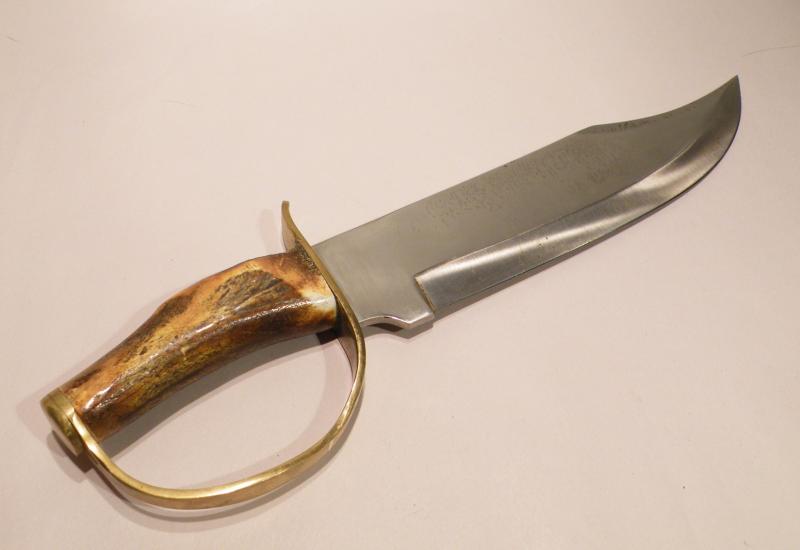 Vintage Colt Rough Rider Bowie Knife Colonel Mosby Tribute.