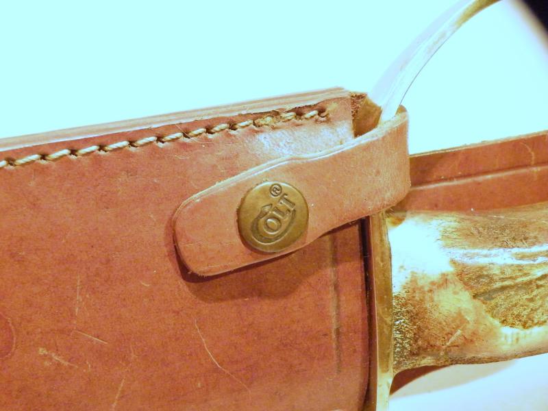 Vintage Colt Rough Rider Bowie Knife Colonel Mosby Tribute.