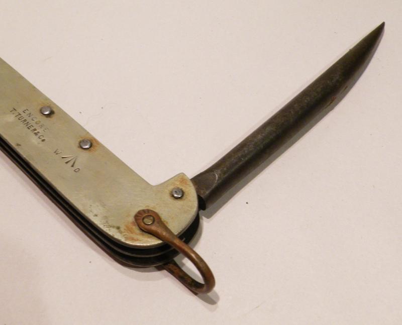 Early WW1 Military Issue Clasp Knife – T. Turner Sheffield