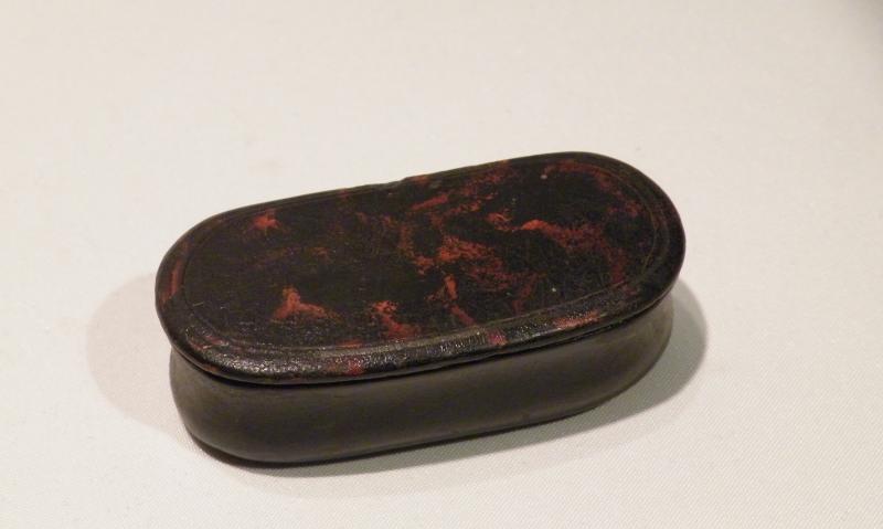 Georgian Paper mâché Snuff Box.