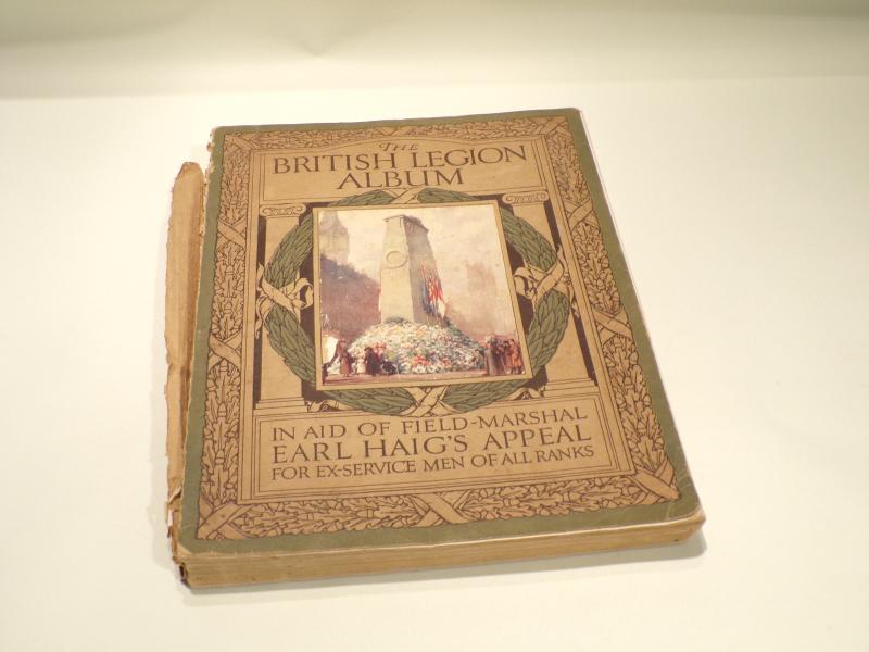 Post WW1 The British Legion Album – Fund Raising Book