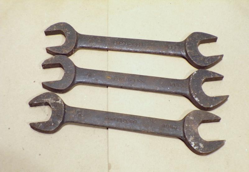 3 Military Vehicle Spanners.