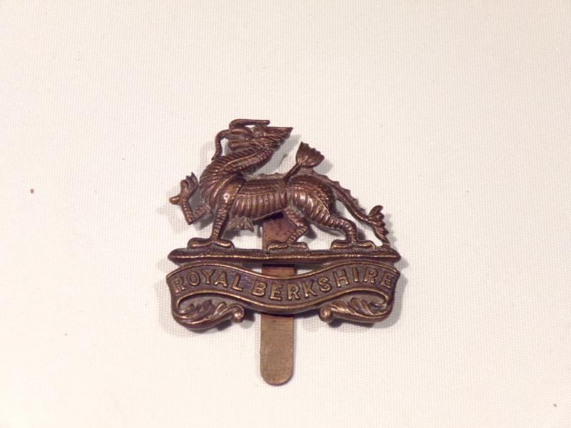 Royal Berkshire Regiment Officers Cap Badge.