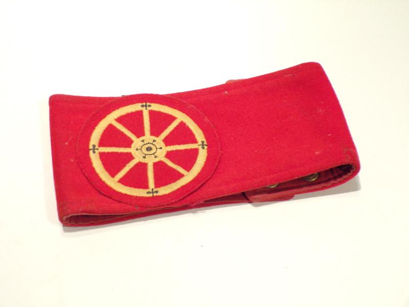 Vintage Royal Logistics Corps Movement Control Arm Band