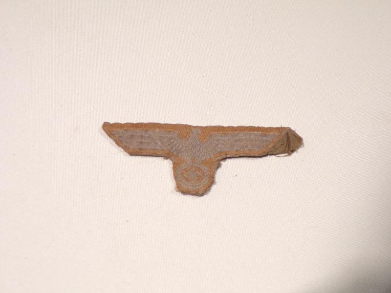 WW2 German Tropical Cap Eagle