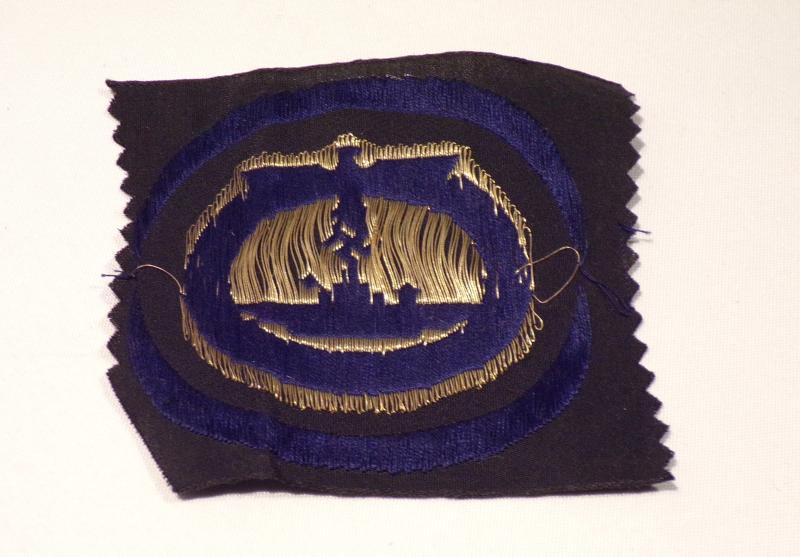WW2 Era Kriegsmarine Cloth U-Boat Badge