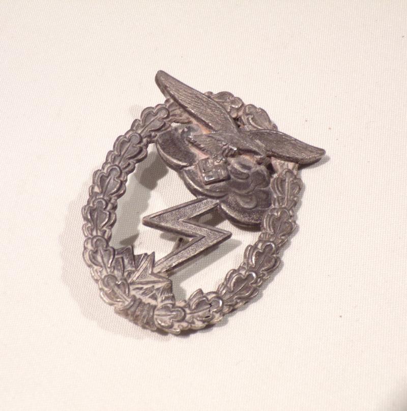 WW2 German Luftwaffe Ground Assault Badge by Brehmer.