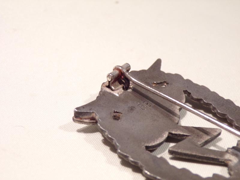 WW2 German Luftwaffe Ground Assault Badge by Brehmer.