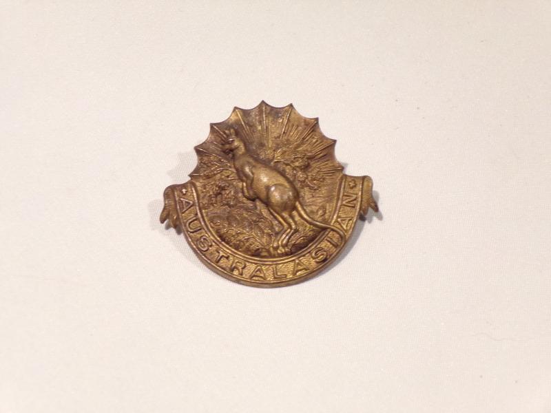 Kings Colonials C Australasian Squadron Cap Badge