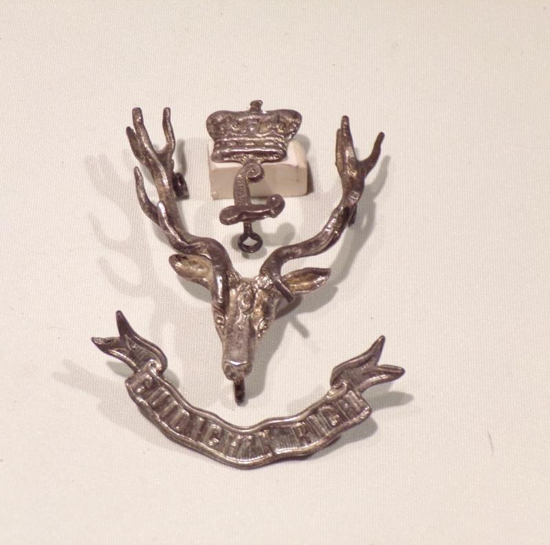 Seaforth Highlanders Officers Bonnet Badge.