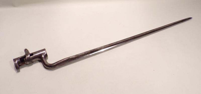 American Civil War Socket Bayonet & Frog.