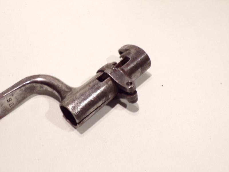 American Civil War Socket Bayonet & Frog.