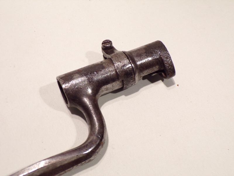 American Civil War Socket Bayonet & Frog.