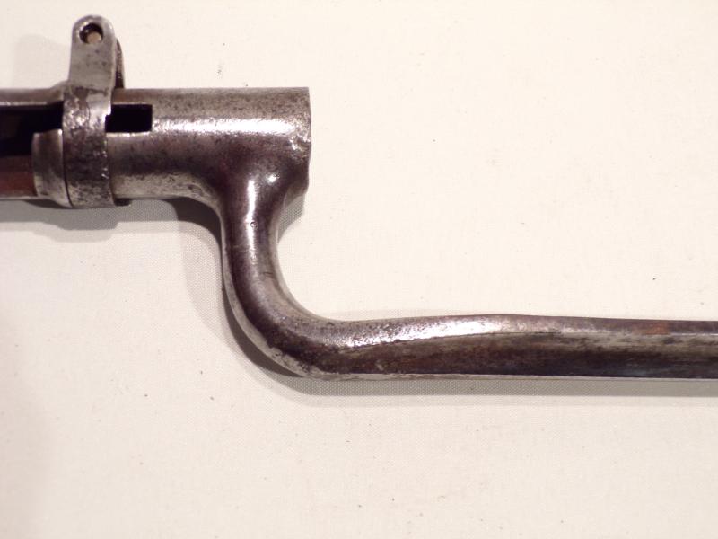 American Civil War Socket Bayonet & Frog.
