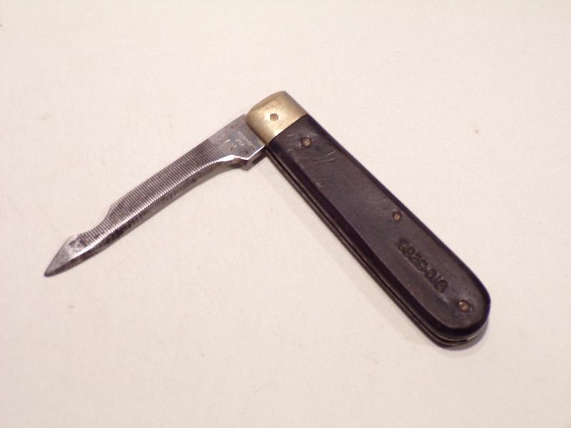 Unusual Military Folding Knife.