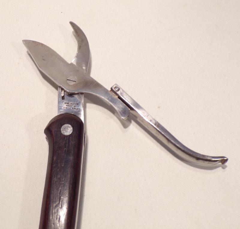 Vintage Ibberson Double Sharp Gardeners Folding Knife.