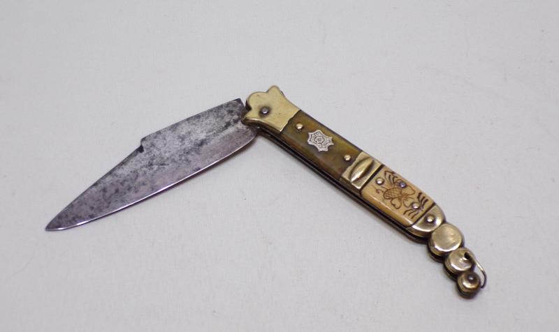 Late 19th Century Small Navaja Knife.
