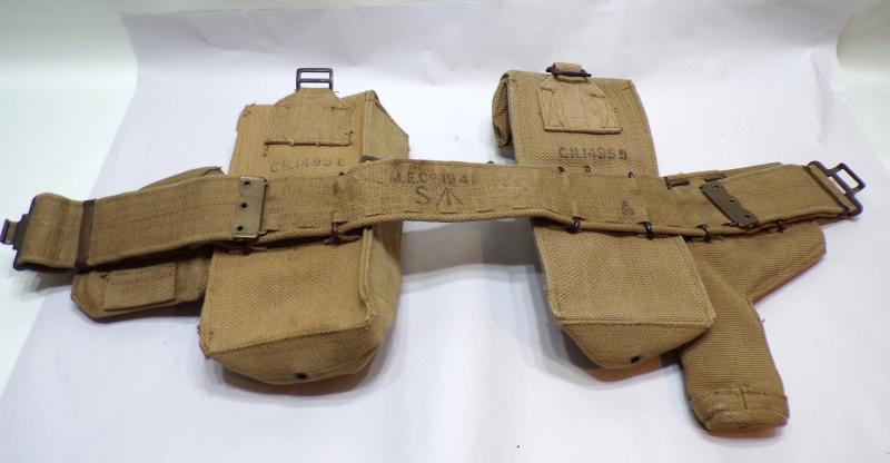 WW2 1937 Pattern Webbing Set.