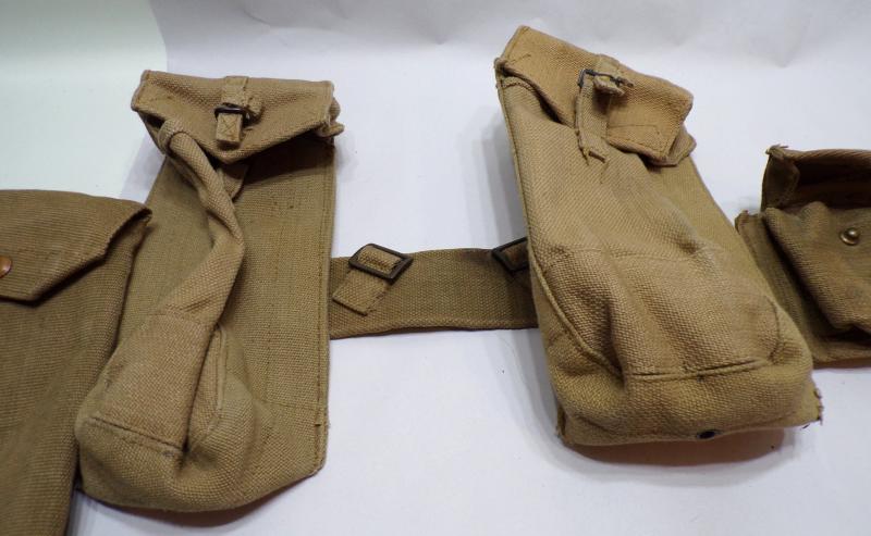WW2 1937 Pattern Webbing Set.
