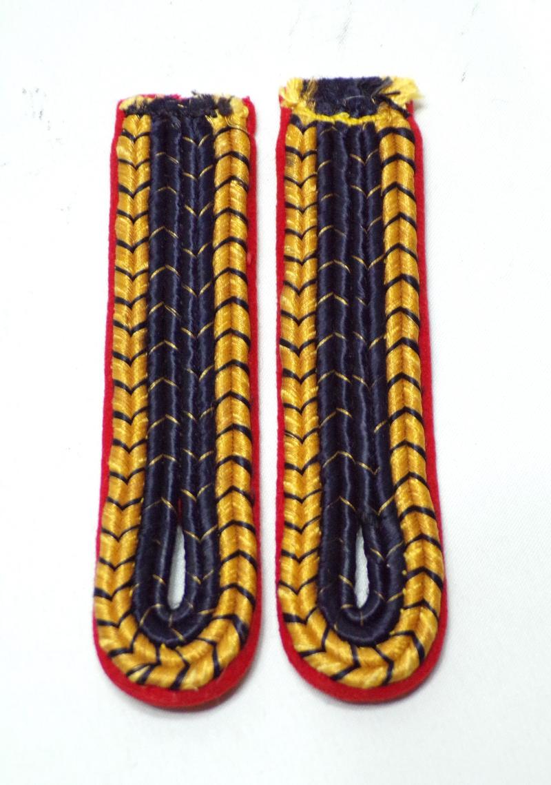 Pair 1930’s Reichsbahn Train Guard Shoulder Boards.
