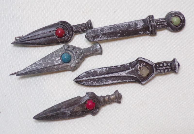 5 1930’s Winter Help Fund Pins.