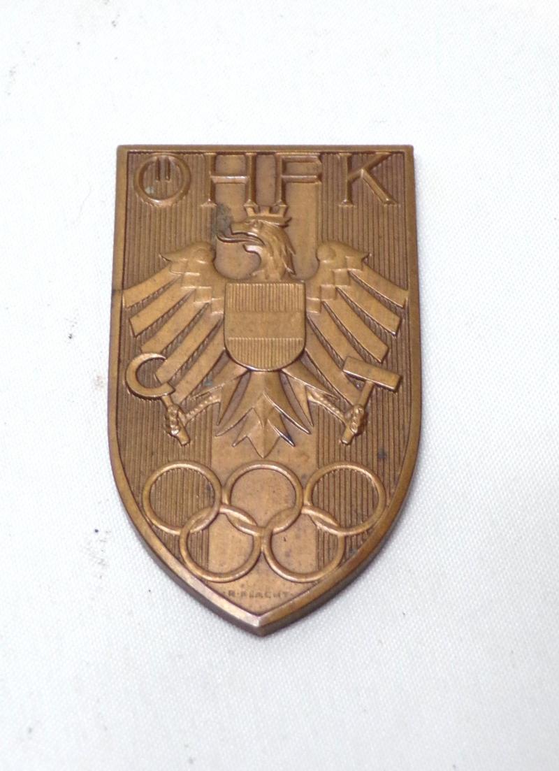 1933 Bronze Youth Sports Shield.