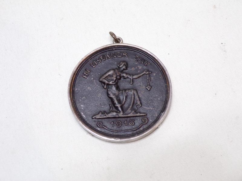 WW1 Gold for Iron Medal.