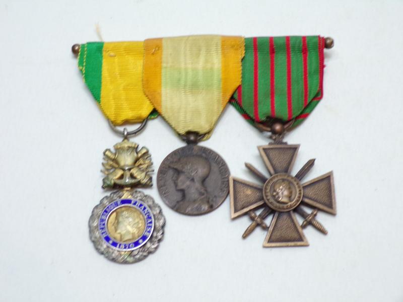 WW1 French Médaille Militaire Group & Citation Certificate.