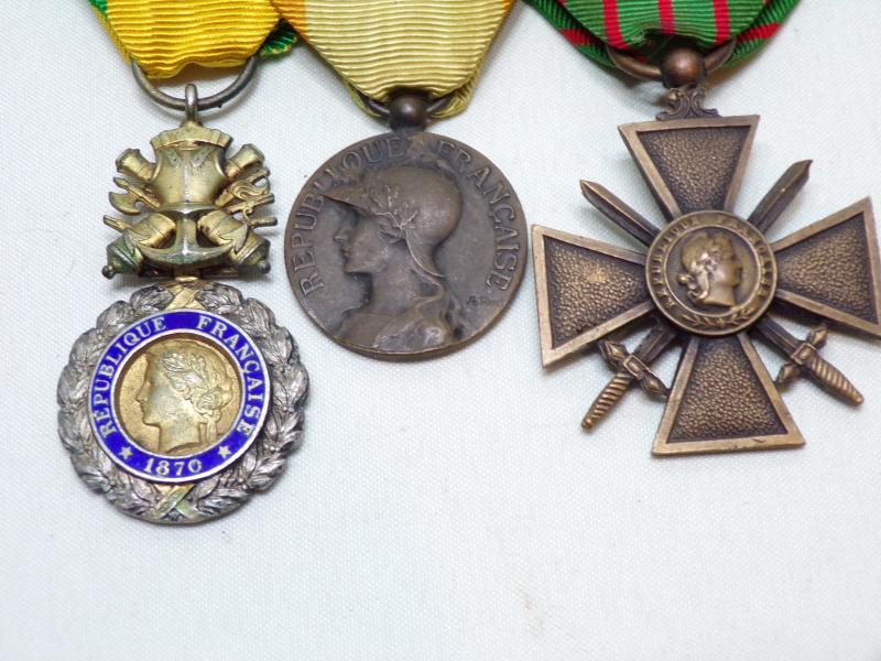 WW1 French Médaille Militaire Group & Citation Certificate.