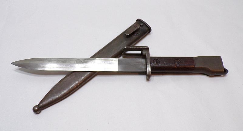 Belgian FN–FAL Type A Knife Bayonet.