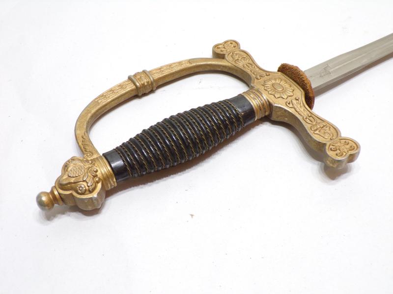Quality Mid Century Spanish Court Sword.