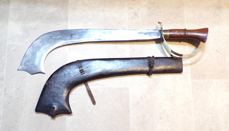 Vintage Nepalese Kora and Scabbard.