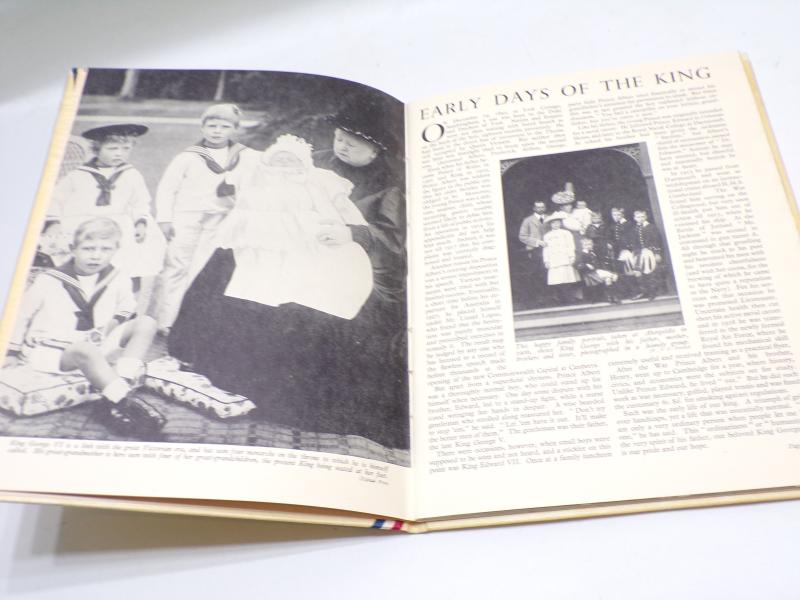 King George VI Official Coronation Program & Book.